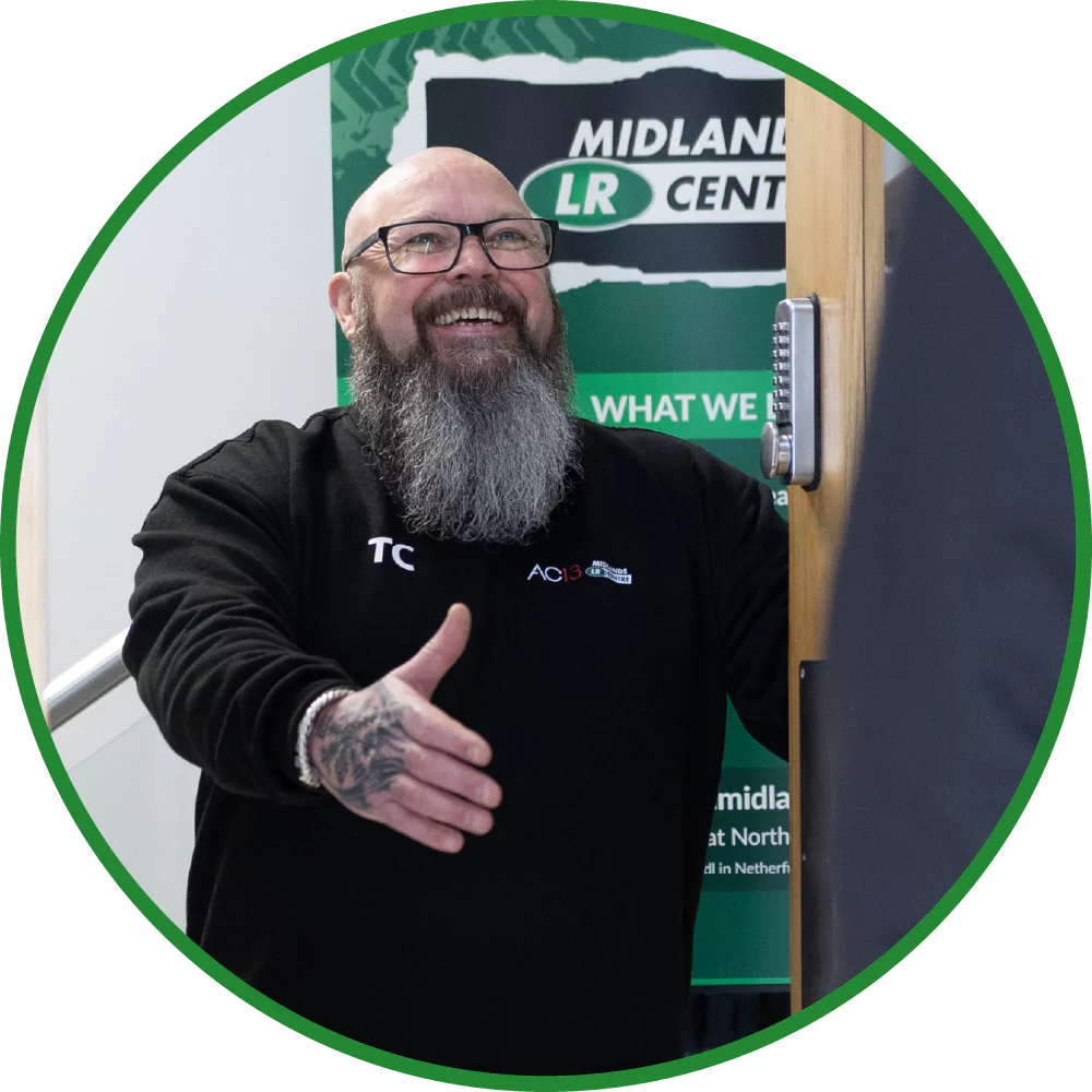 customer service assistant tony greeting customer